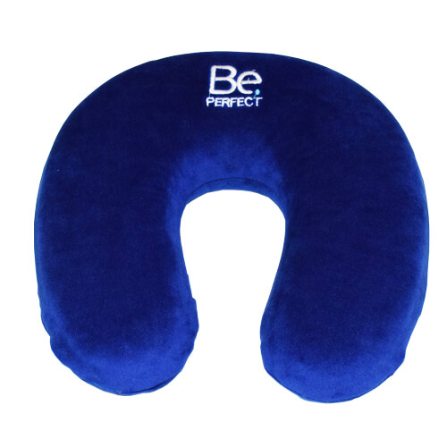 Ортопедическая подушка синяя