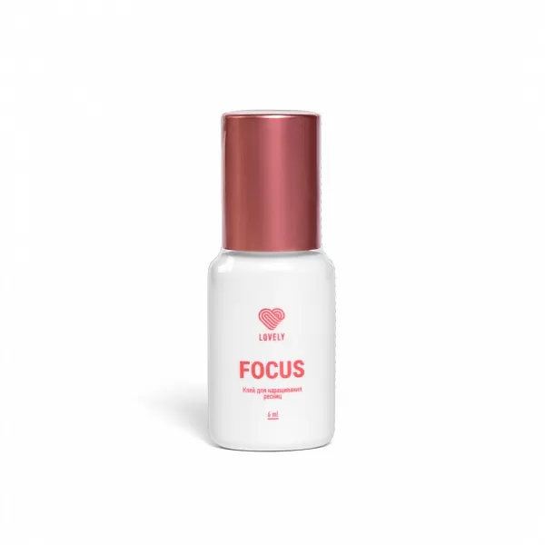 Клей чёрный Lovely "Focus", 6 мл (без упаковки)
